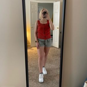 Madewell XXS Rust Colored Knit Tank